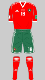 morocco 2018 1st kit