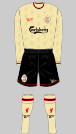 liverpool 1996 ecru change kit