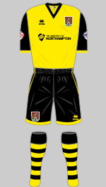 northmmpton town fc 2014-15 change kit