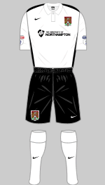 northampton town 2016-17 change kit