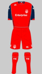 preston north end 2009-2010 away kit