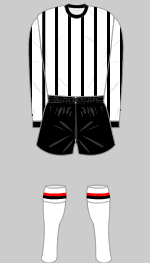 Dunfermline Athletic 1975-76 kit