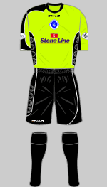 stranraer fc 2013-15 change kit