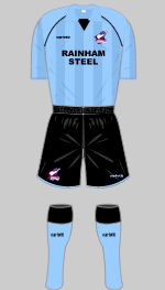 scunthorpe united 2009-10 away kit