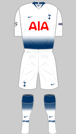 spurs 2018-19 european kit