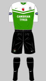 aberystwyth town fc 2014-15 1st kit